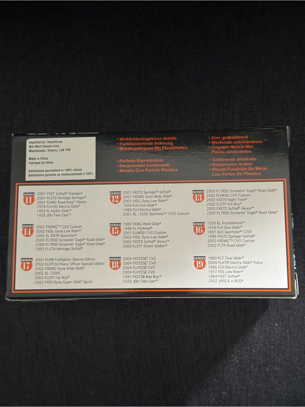Maisto's Harley-Davidson 1984 FXST Softail Standard Series 11 collection - Picture 2 of 4